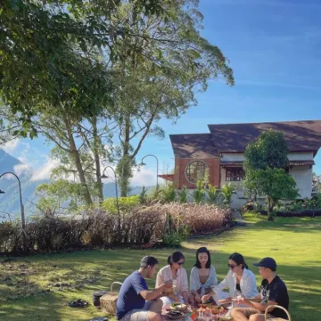 火山自然營地餐廳 鄰近金塔馬尼（Kintamani）的酒店