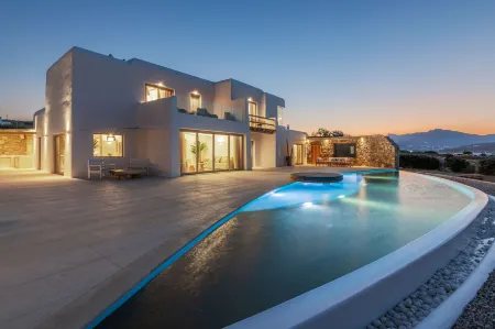 Mykonos AG Villas in Ftelia Beach