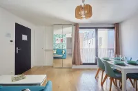 面向“萊斯帕薩熱”的現代布洛涅公寓