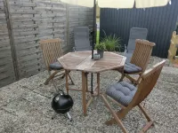 North Sea coast, sandy beach, terrace, small half of the house New!