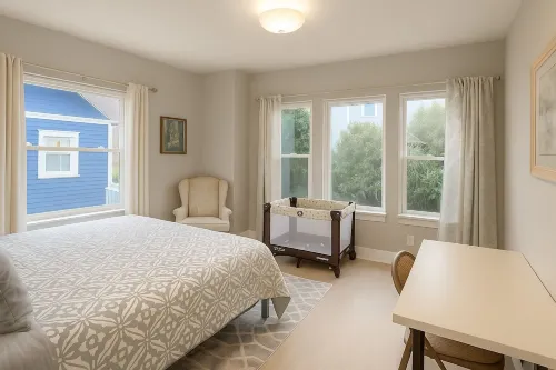 3Br/3BA Base, Expand to 6Br for Extra Cost, Sleeps up to 14, Central & Cozy Home