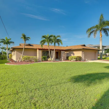 Canalfront Home w/ Private Dock in Cape Coral