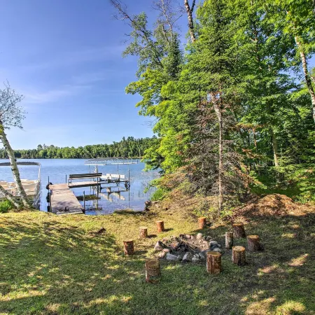 Waterfront Cabin on Trout Lake w/ Private Dock!
