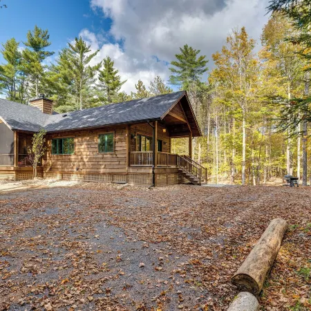 Riverfront Hideaway in Keene: Walk to Town!