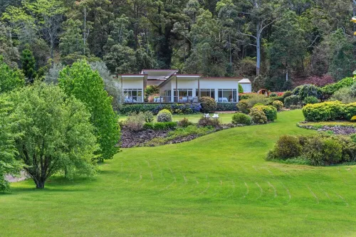 Private Luxury Home in the Mountains with Spa, Sauna and Flowing Creek Hotels in Lamington