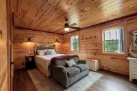 Bois Blanc Island Lighthouse Home. Iconic Sunset Views of the Mackinac Bridge!