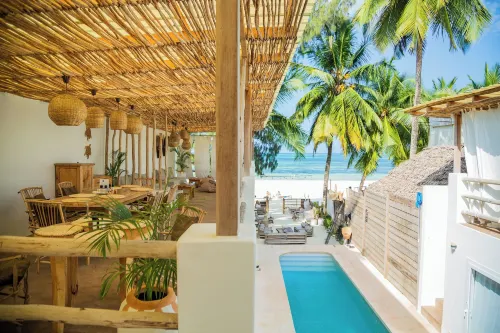 Boho Boutique Hotel - Beachfront , Adults Only , Private Pool - bar