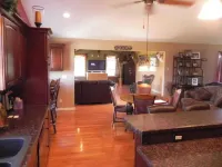 Basement Bedroom Suite in the country with Hot Tub
