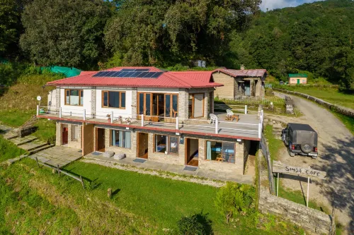 Simba Jungle Lodge, Binsar Wildlife Sanctuary - breakfast