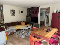 Green, quiet, spacious and bright apartment 15 minutes from Paris.