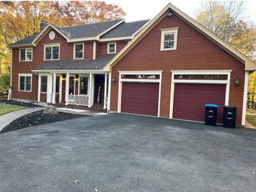 Woodland with Fireplace Home