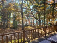 Cozy Log Cabin:  Woods on the Water