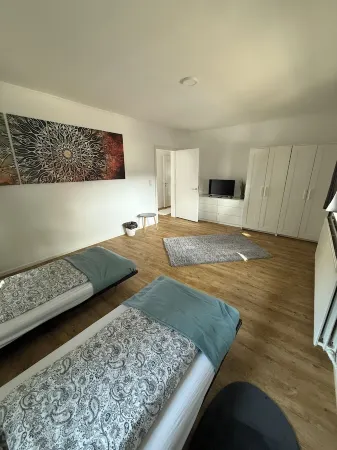 Cozy 2-room apartment with large roof terrace