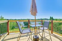 Riverfront Cheboygan Home w/ Dock ~ 4 Mi to Town! - 3-Star