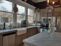 Senoia Farmhouse close to town, the home of The Walking Dead.