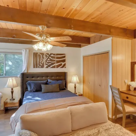 A-Frame Home w/ 3 Decks & Lake Arrowhead Views!