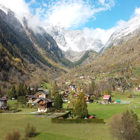 Apartment in Fieschertal with Swiss Alps Views