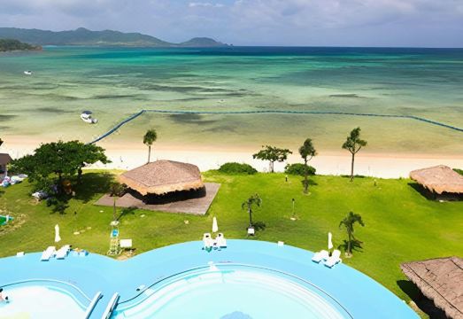 리조트 정원 전경