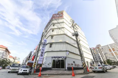 光州河南E-kklim商務飯店 道山附近的飯店