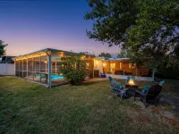 Largo Pool House and Firepit