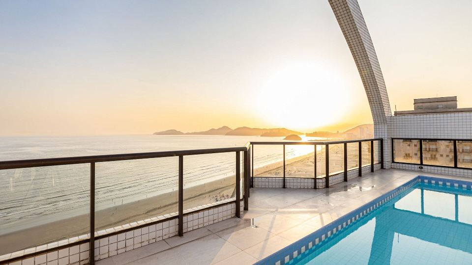 Ark Houses - Flat Luxo Vista-Mar C/ Piscina na Cobertura