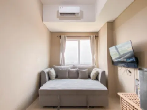 Modern Look 1BR Apartment Royal Sentul Park By Travelio
