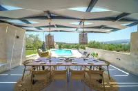 Lefkothea Villas with Large Pool, BBQ & Playground
