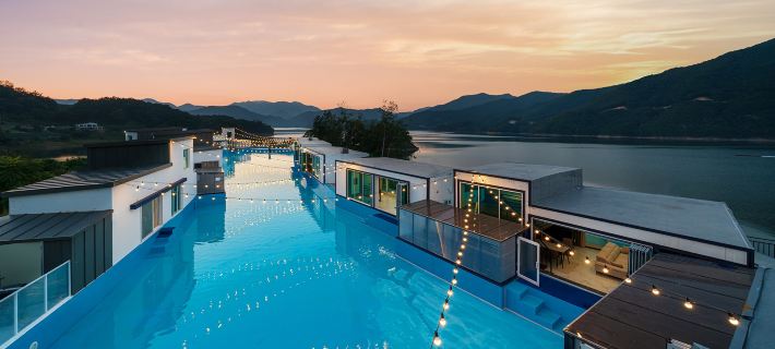 Jecheon Petit Foret Pool Villa Hotels in Jecheon-si