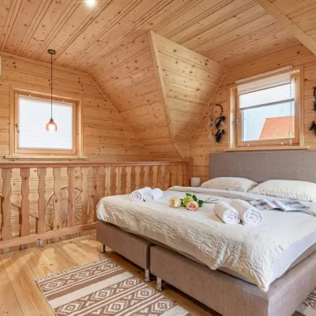 Vilinija Log Cabins Отели в г. Подчетртек