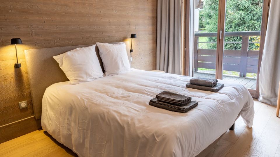 Apt Elegant with Balcony 5P/2Br – Megève Center