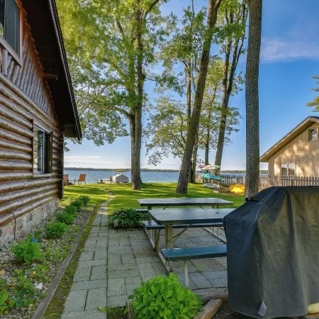 On All-sports Lake! Lewiston Cabin w/ Boat Dock