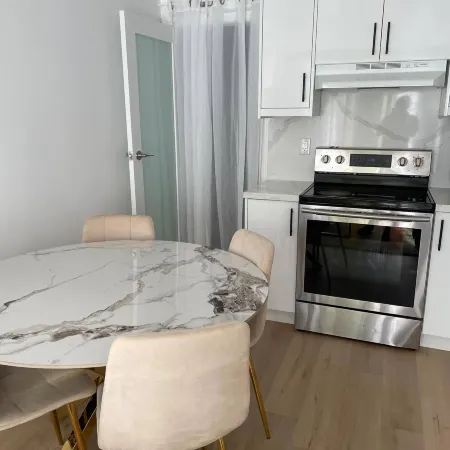 Oshawa  Suite  Open Kitchen  Living Space