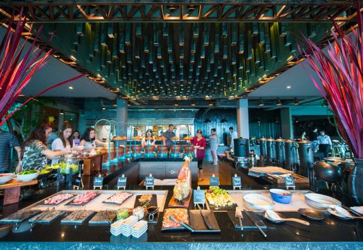 푸껫 해변 근처 전경