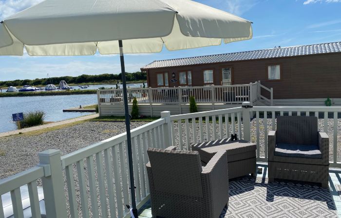 Static Caravan Port Haverigg Marina. Marina View.