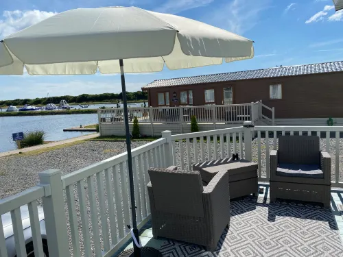 Static Caravan Port Haverigg Marina. Marina View. - Homestays