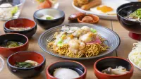 天然溫泉鶴港之湯多米高級長崎站前 - 早餐