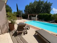 Villa with AC Private Heated Pool, Fitness Near Cannes, Frejus, Grasse, Nice