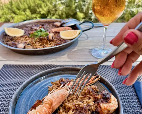 Silken Platja d'Aro تناول الطعام Photos