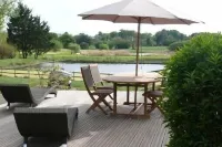 Beautiful outbuilding on property, seafront and golf course