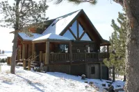 Black Hills GETAWAY- Alpine Prairie Lodge-  Beautiful Log Cabin on 8 acres. - Wifi