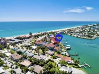 Waterfront Condo on Lemon Bay, Steps from Beach - Pool, Boat Dock