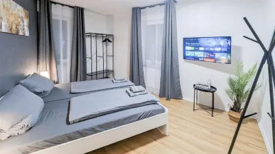 ALFA 4 rooms Apartment 8 persons Netflix WLAN Hotels in Munster