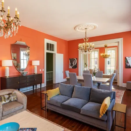 Stunning 3 BR/3 BA loft apartment w/balcony overlooking historic downtown!