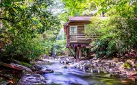 Large Rustic Log Cabin in the Laurel Highlands