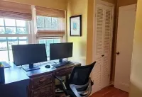 Safe and tidy Cape Cod in a very good neighborhood. Pet friendly.