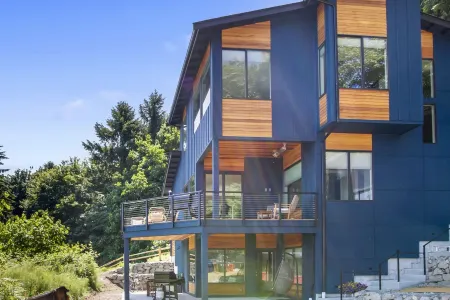 Panoramic Water Views from Expansive Luxury Point Ruston Estate