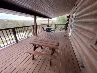 Beautiful rustic and secluded cabin on a dead end lane and close to Galena, IL.