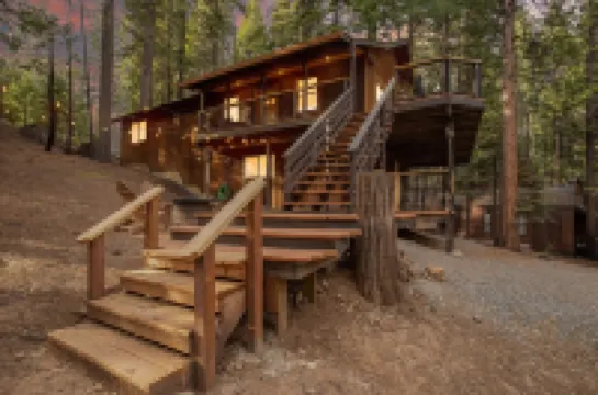 Cabin close to Bear Valley Game Room,Pets,EV Friendly Rec Center Access