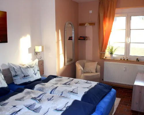 Apartment Seestern Prerow/parking lot, 2 bicycles, bed linen/towels incl. Hotels in Prerow