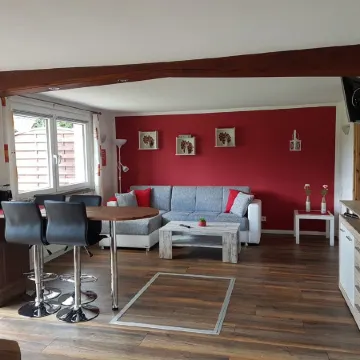 Spreeblick vacation apartment directly on the old Spree with lots of nature and relaxation